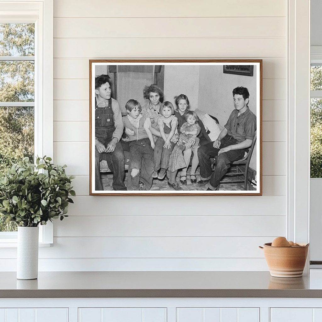 Family Farmers in Divide County North Dakota 1937