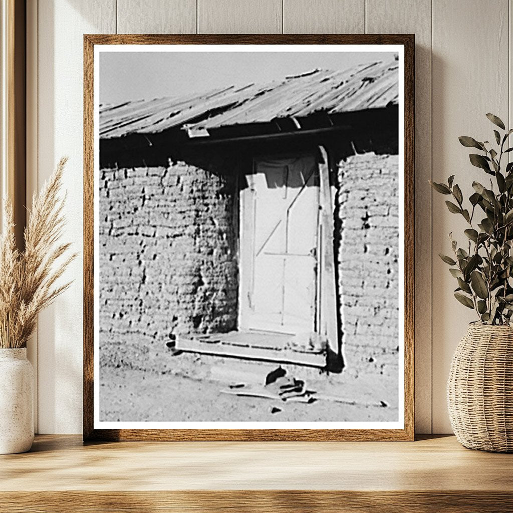 Sod House McKenzie County North Dakota November 1937