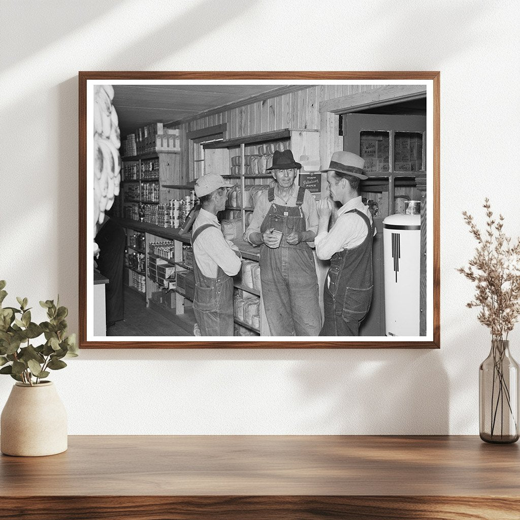 Farmers Conversing at Cooperative Store Missouri May 1938