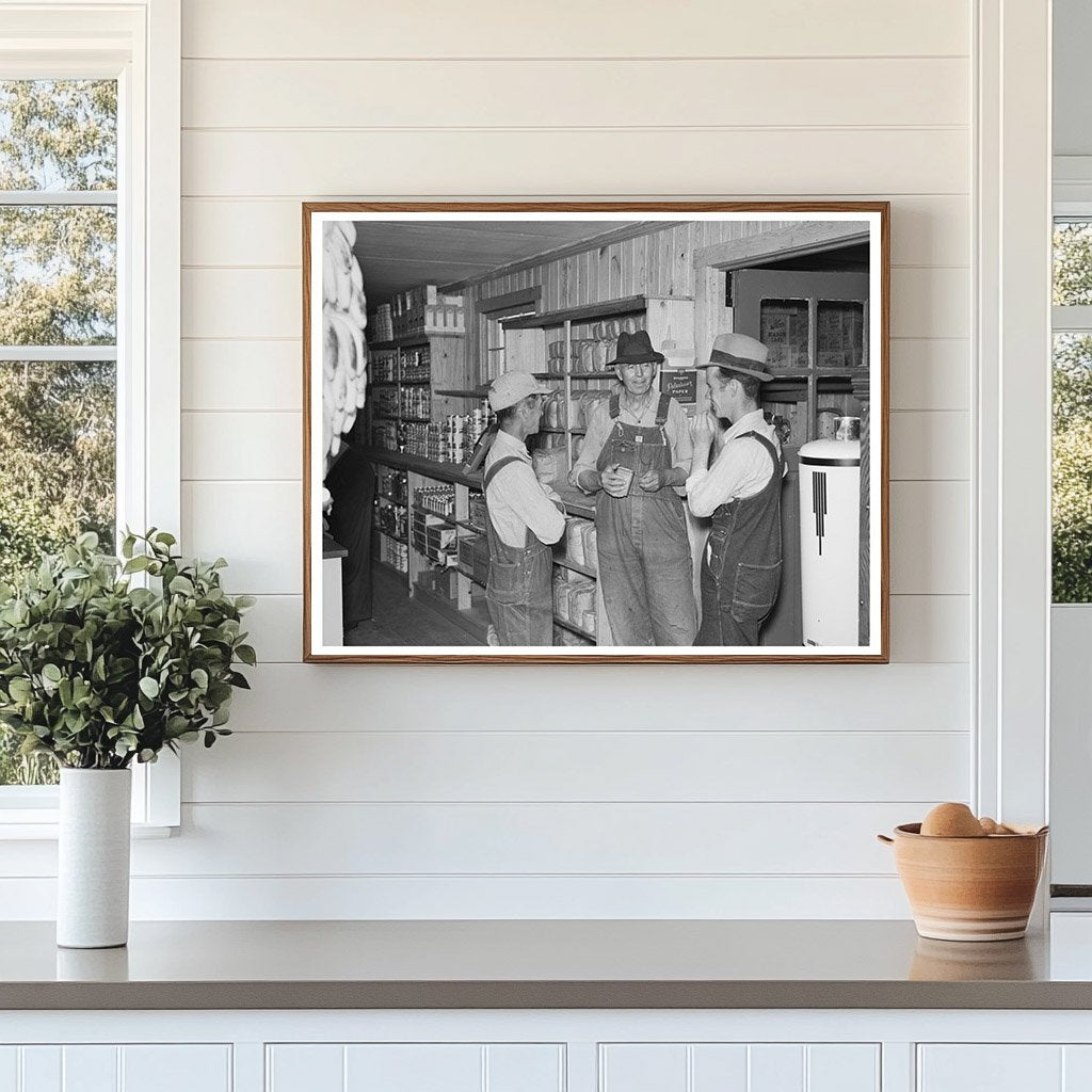 Farmers Conversing at Cooperative Store Missouri May 1938
