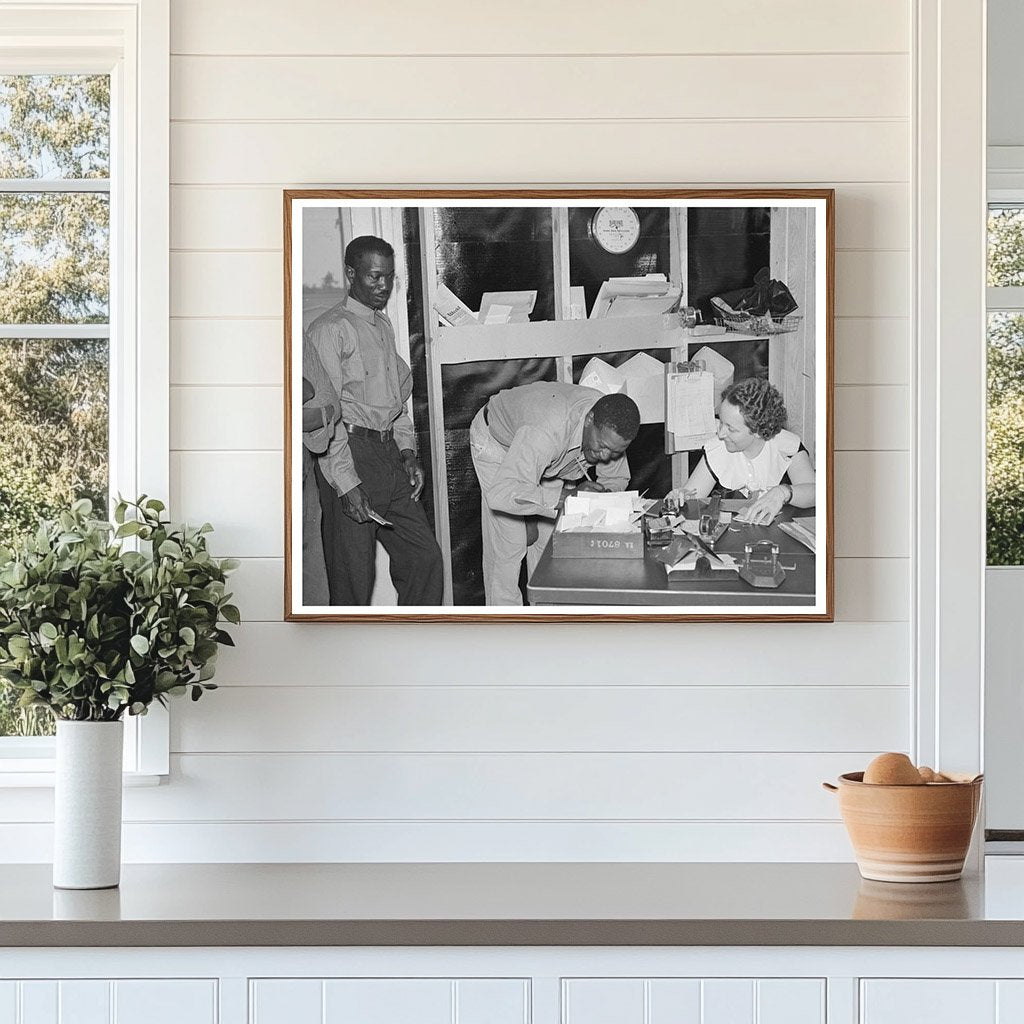 Farm Security Administration Office May 1938 Missouri Photo