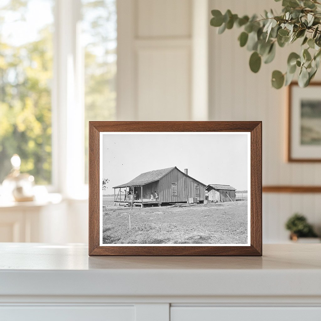 Sharecroppers Shack in La Forge Missouri May 1938