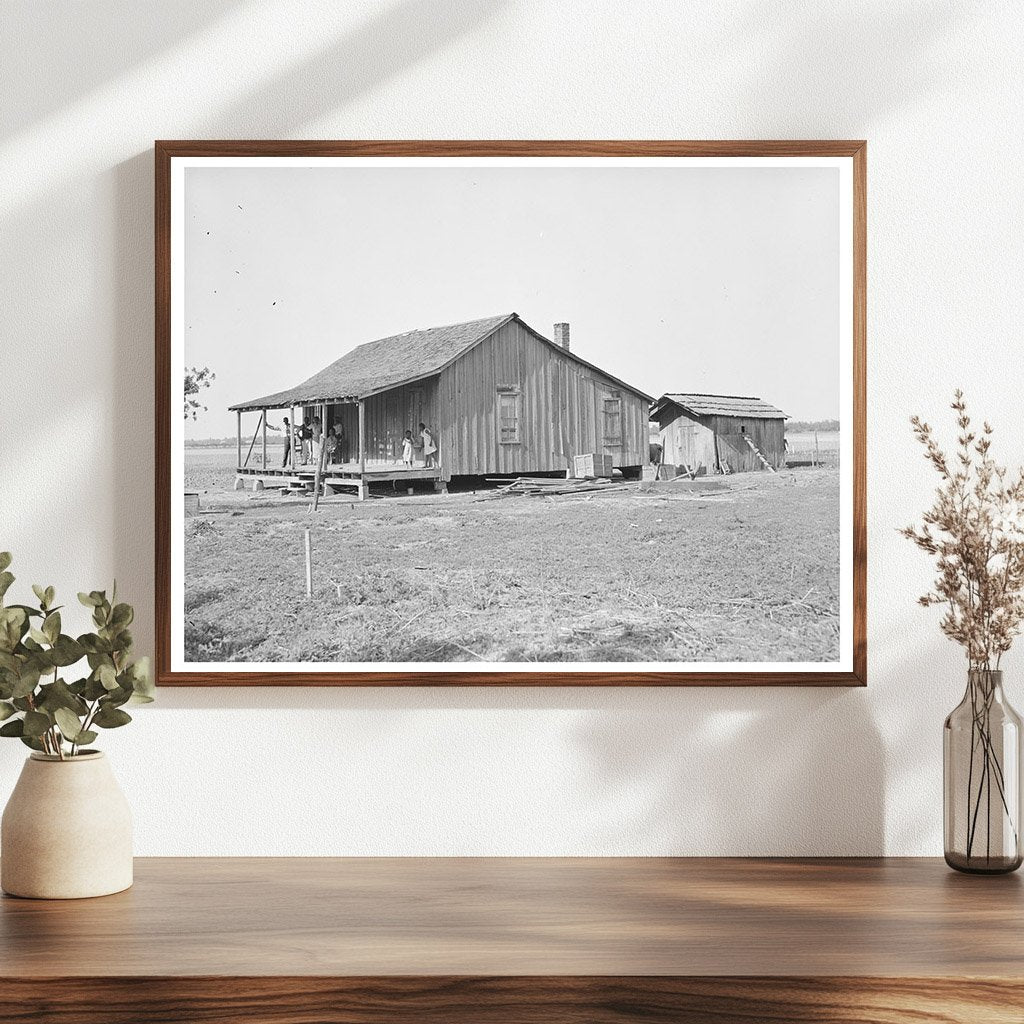 Sharecroppers Shack in La Forge Missouri May 1938