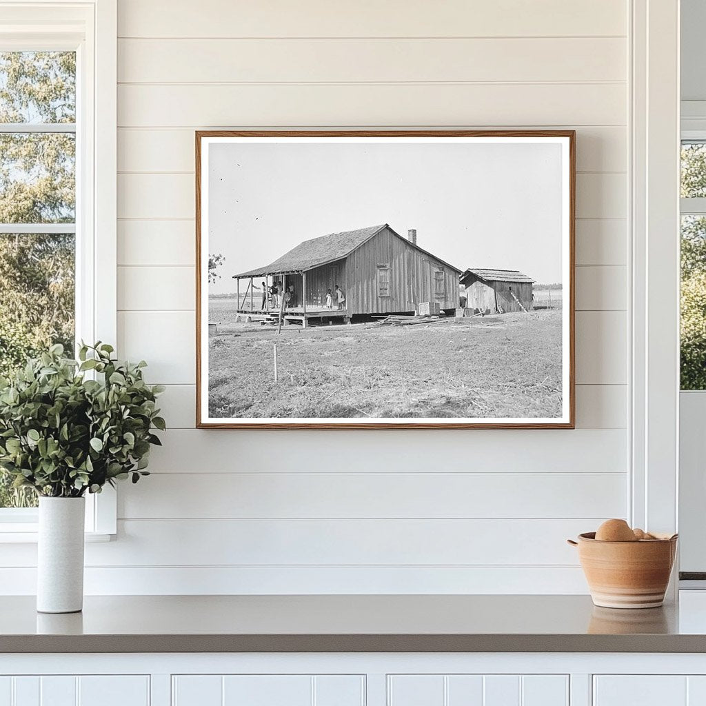Sharecroppers Shack in La Forge Missouri May 1938