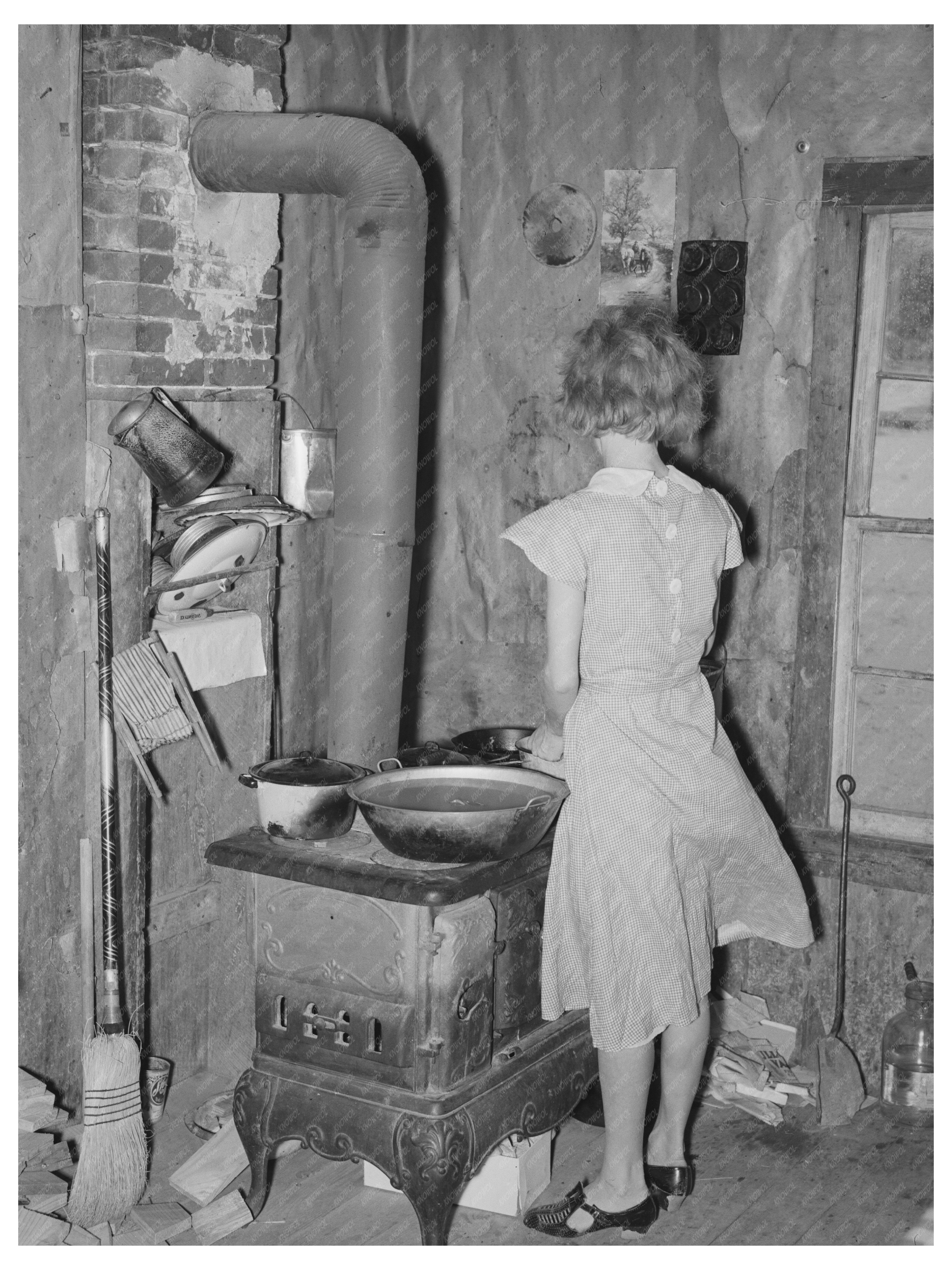 Southeast Missouri Farms Sharecropper Daughter May 1938
