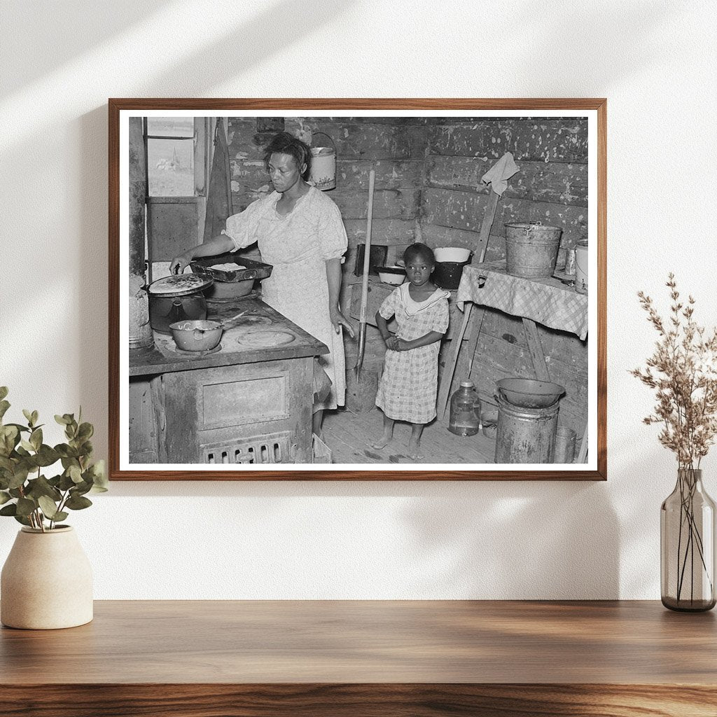 Kitchen in Southeast Missouri Farm Shack May 1938