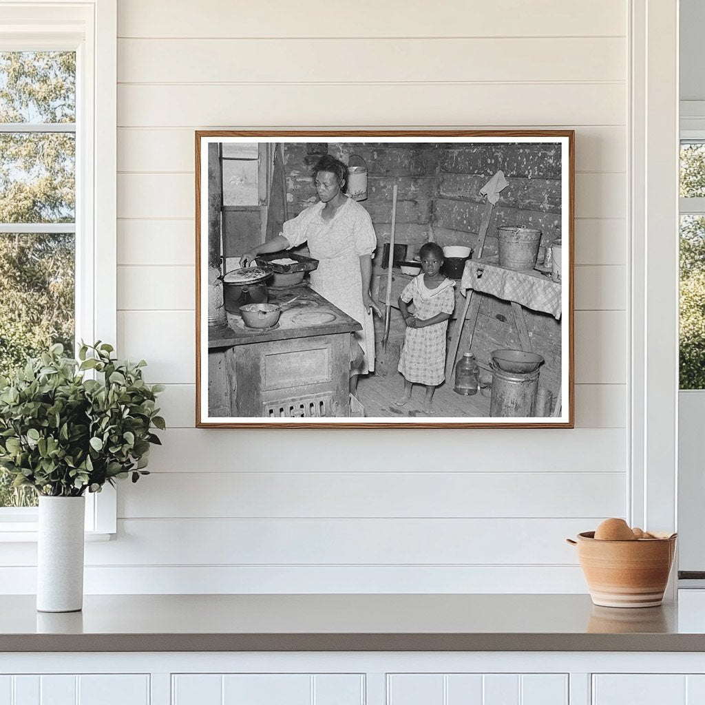 Kitchen in Southeast Missouri Farm Shack May 1938