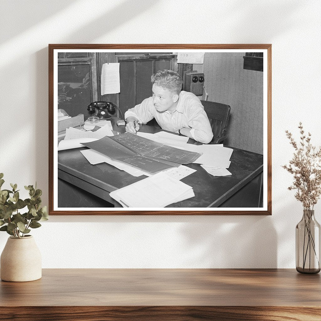 M.O. Layton in Southeast Missouri Farm May 1938