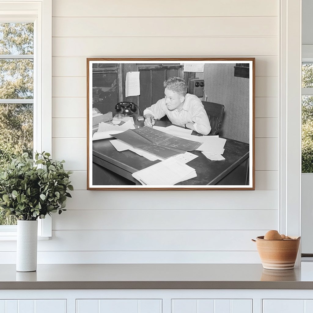 M.O. Layton in Southeast Missouri Farm May 1938