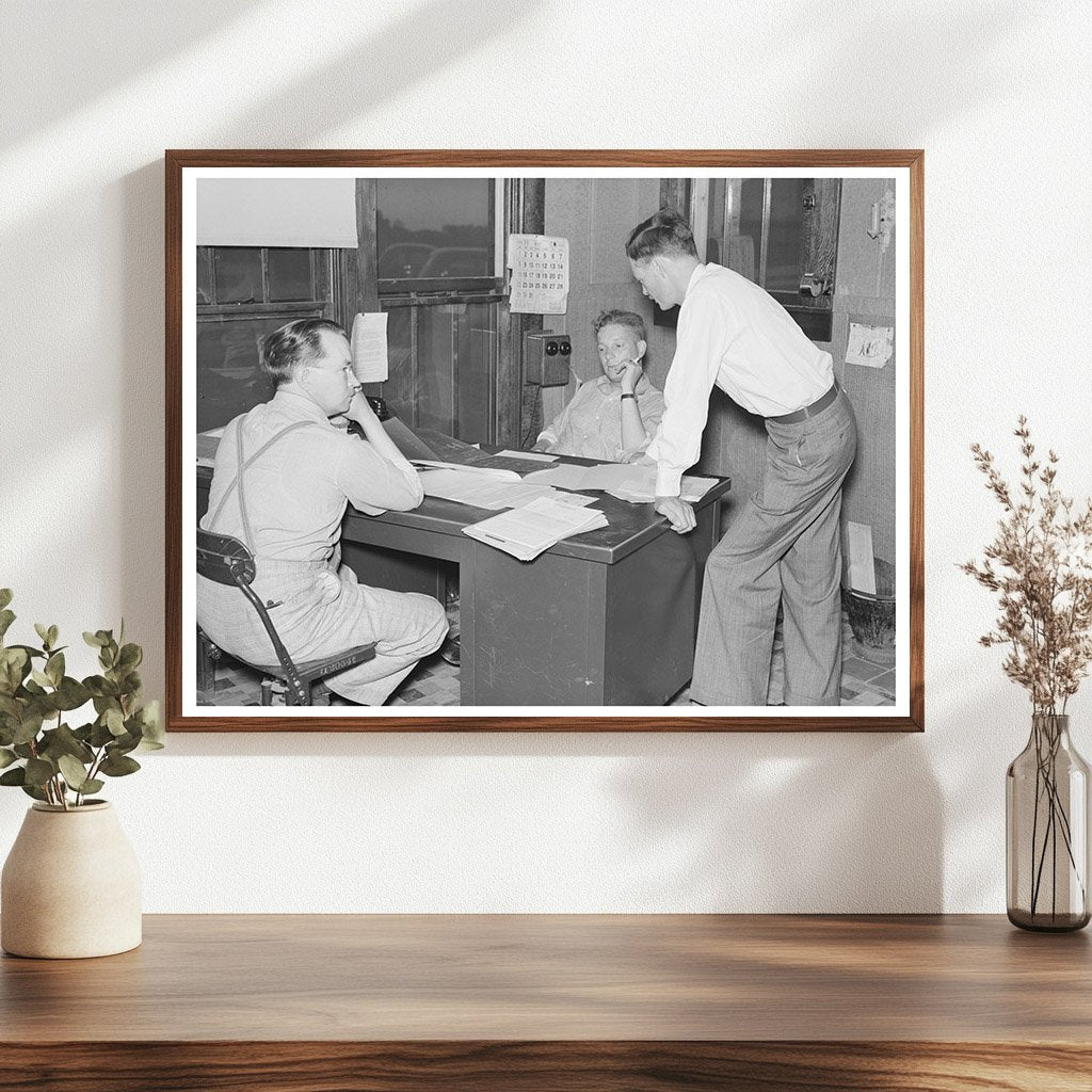 May 1938 Conference in Southeast Missouri Farms Office