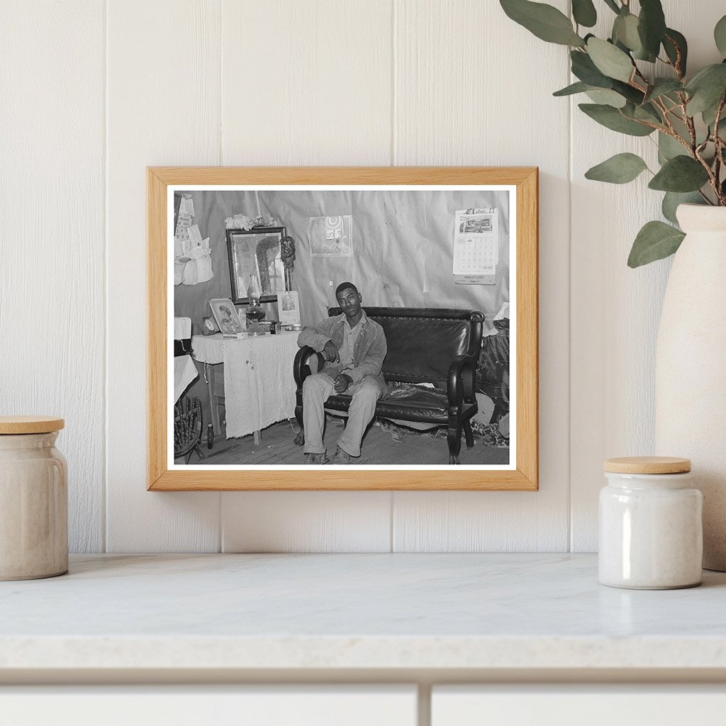 1938 Vintage Sharecropper Cabin Life in New Madrid County