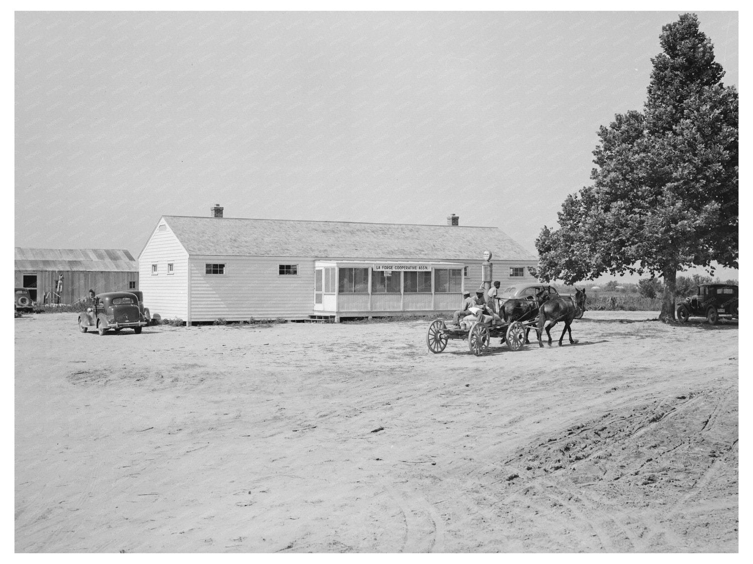 Vintage Cooperative Store New Madrid County 1938
