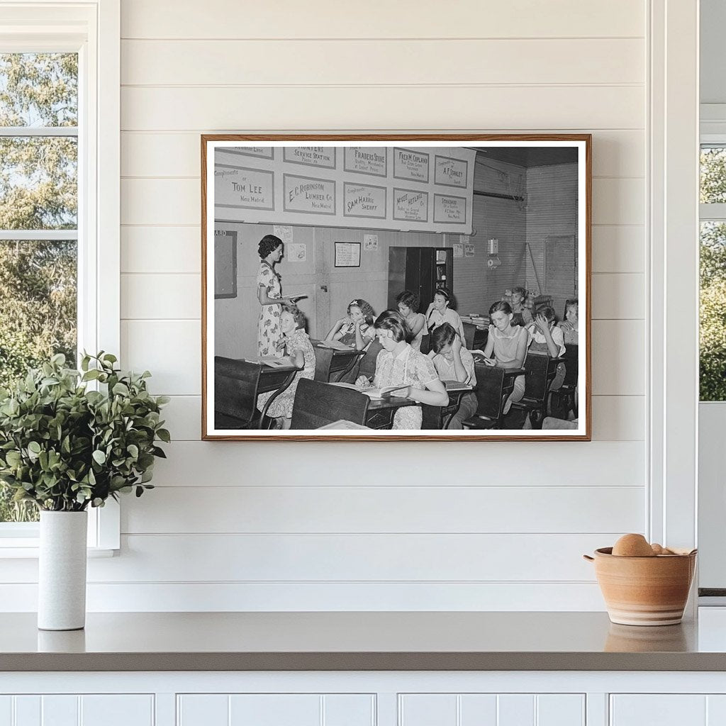 Vintage Primary School in New Madrid County Missouri 1938