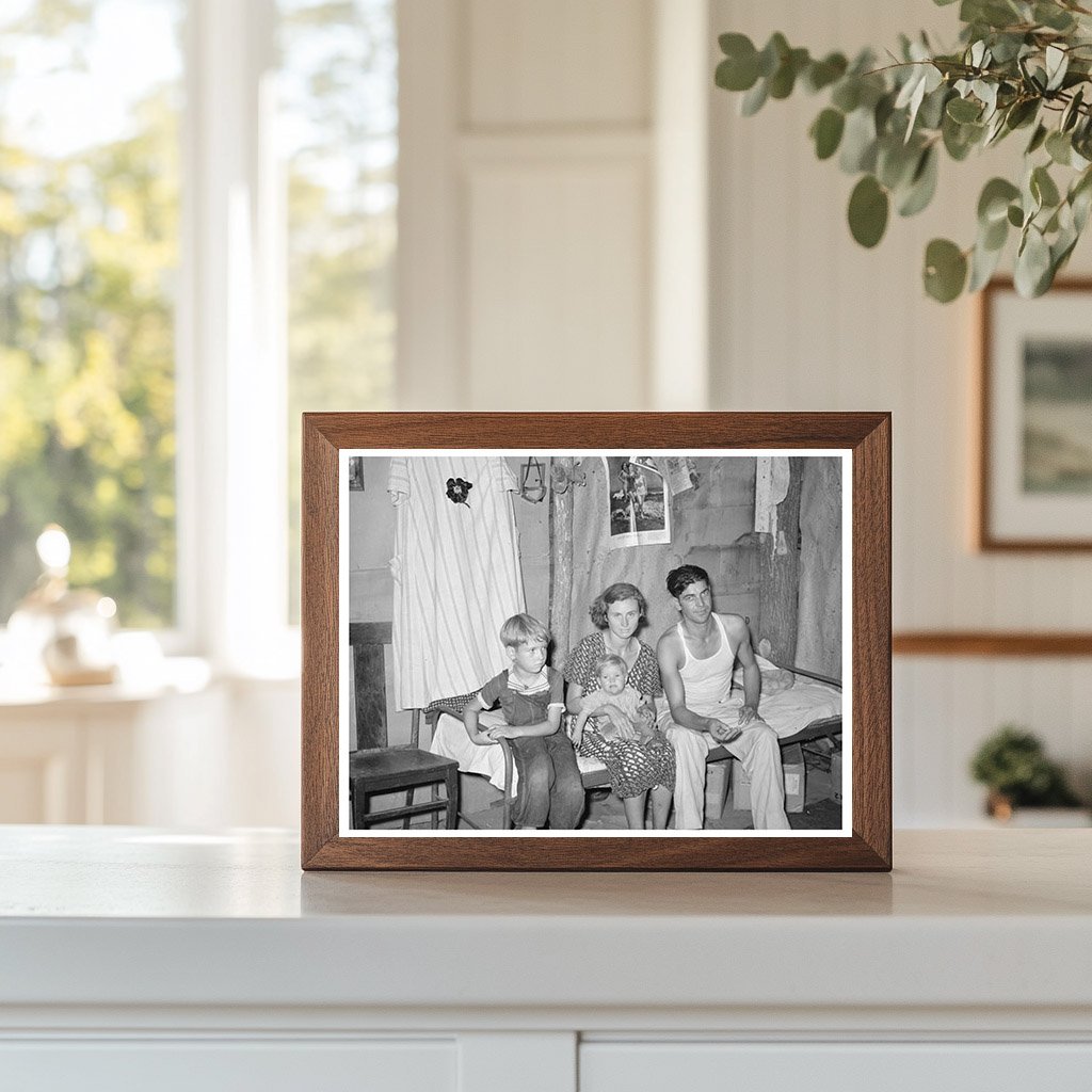 Family Life in Tin Town Caruthersville Missouri 1938