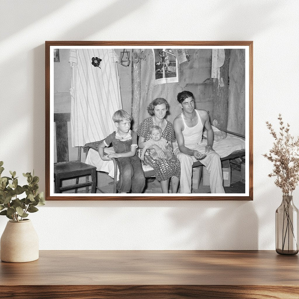 Family Life in Tin Town Caruthersville Missouri 1938