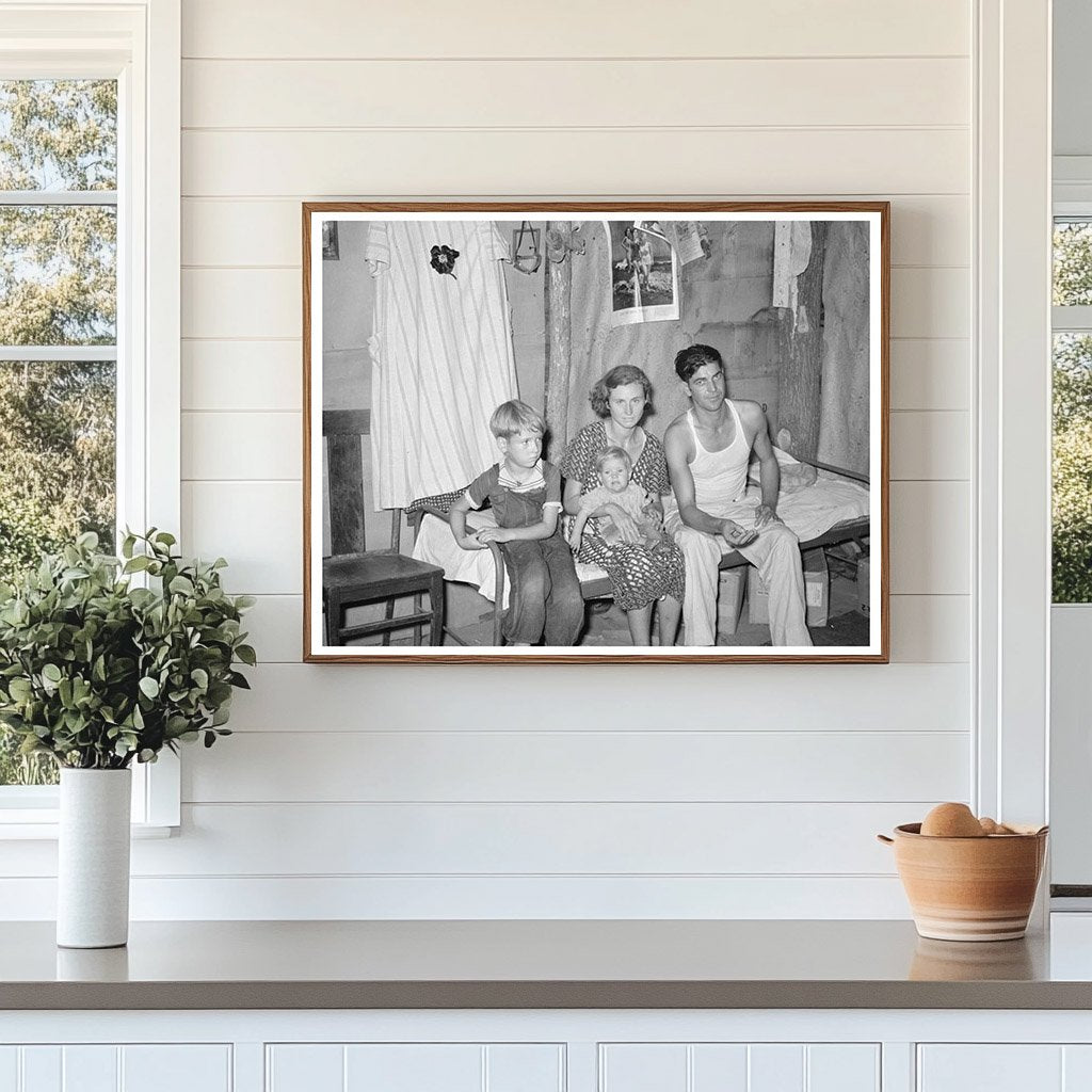 Family Life in Tin Town Caruthersville Missouri 1938