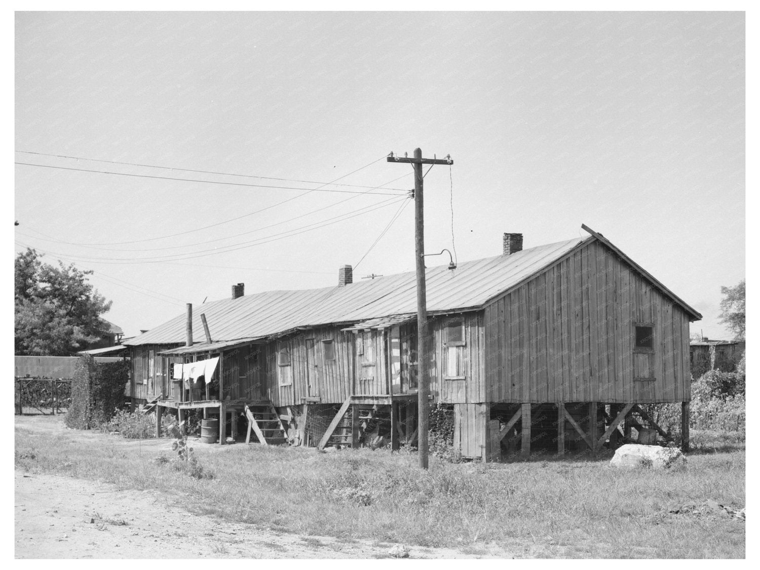 Riverside Houses in Caruthersville Missouri August 1938