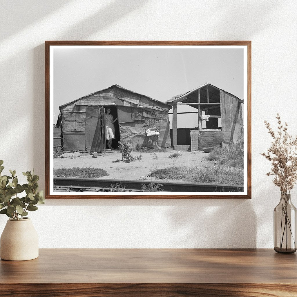 Shack Home in Tin Town Caruthersville Missouri 1938