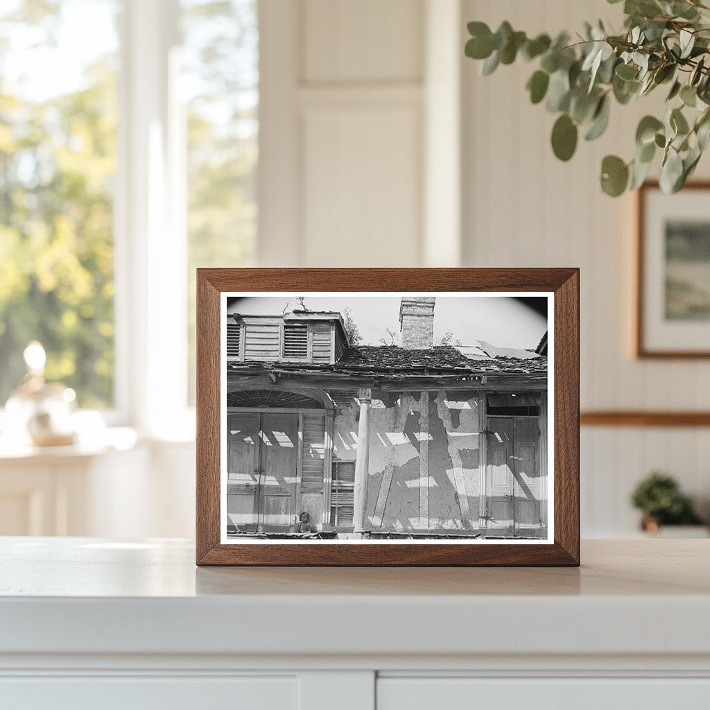 Trepagnier Plantation House Norco Louisiana 1938