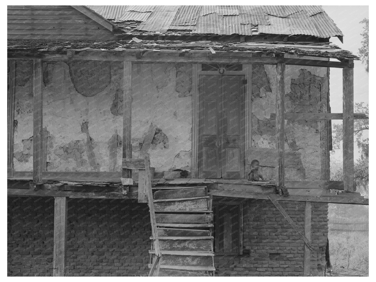 Trepagnier Plantation House Louisiana September 1938