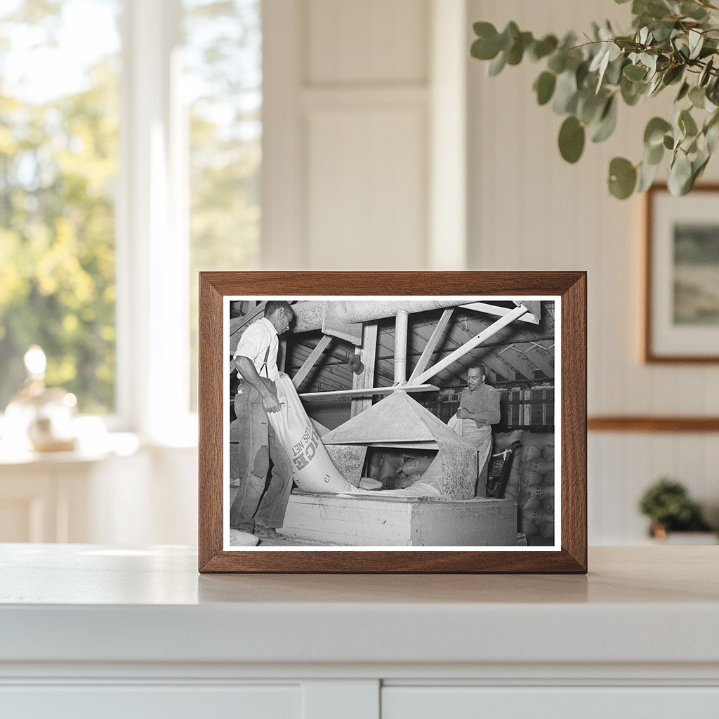 Rice Milling Process in Abbeville Louisiana September 1938