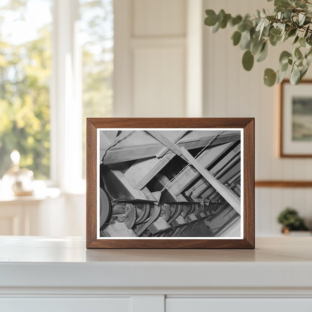 Rice Polishing Machine in Abbeville Louisiana September 1938