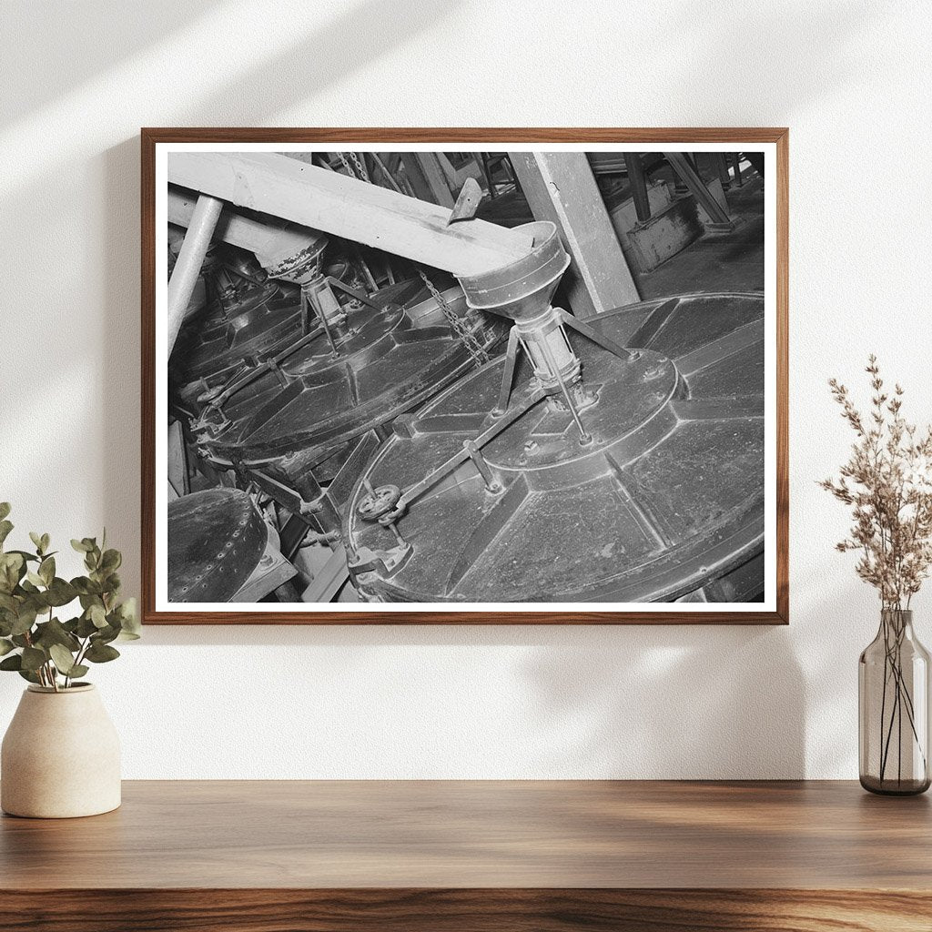 Rice Milling Machinery in Crowley Louisiana September 1938