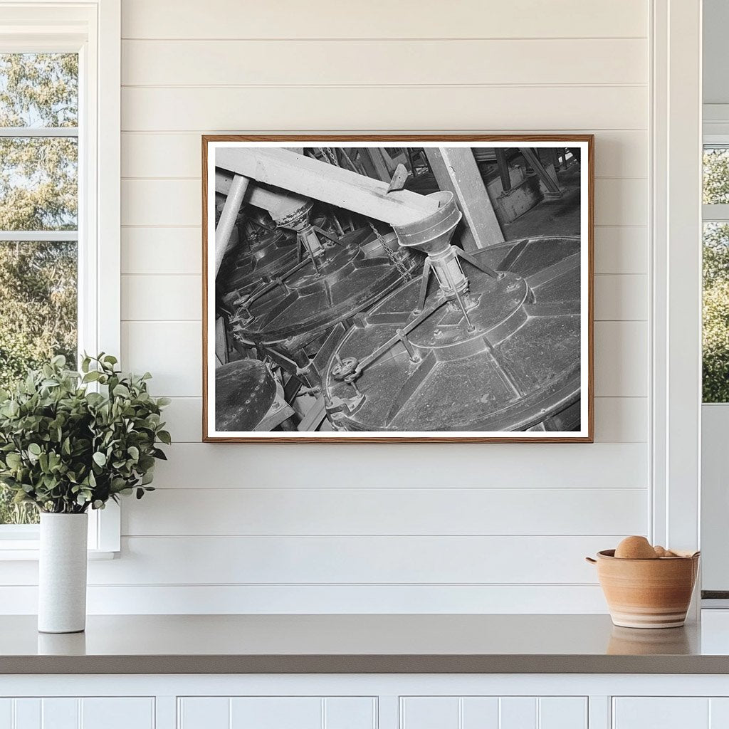 Rice Milling Machinery in Crowley Louisiana September 1938
