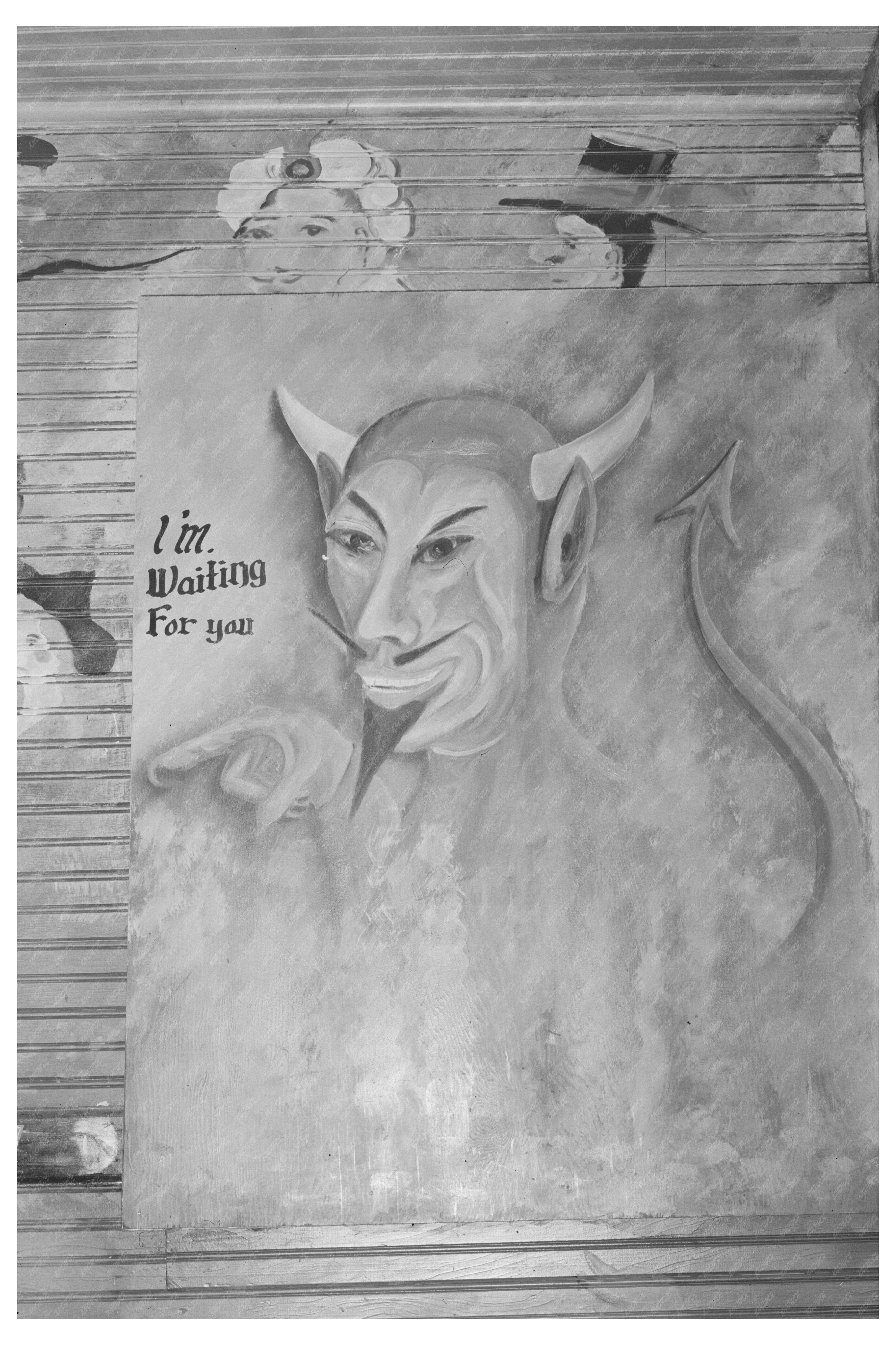 Vintage Bar Back Room Raceland Louisiana 1938