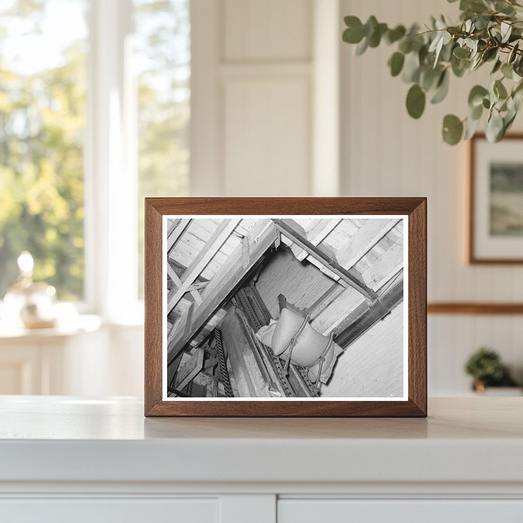 Rice Elevation Process in Abbeville Louisiana 1938