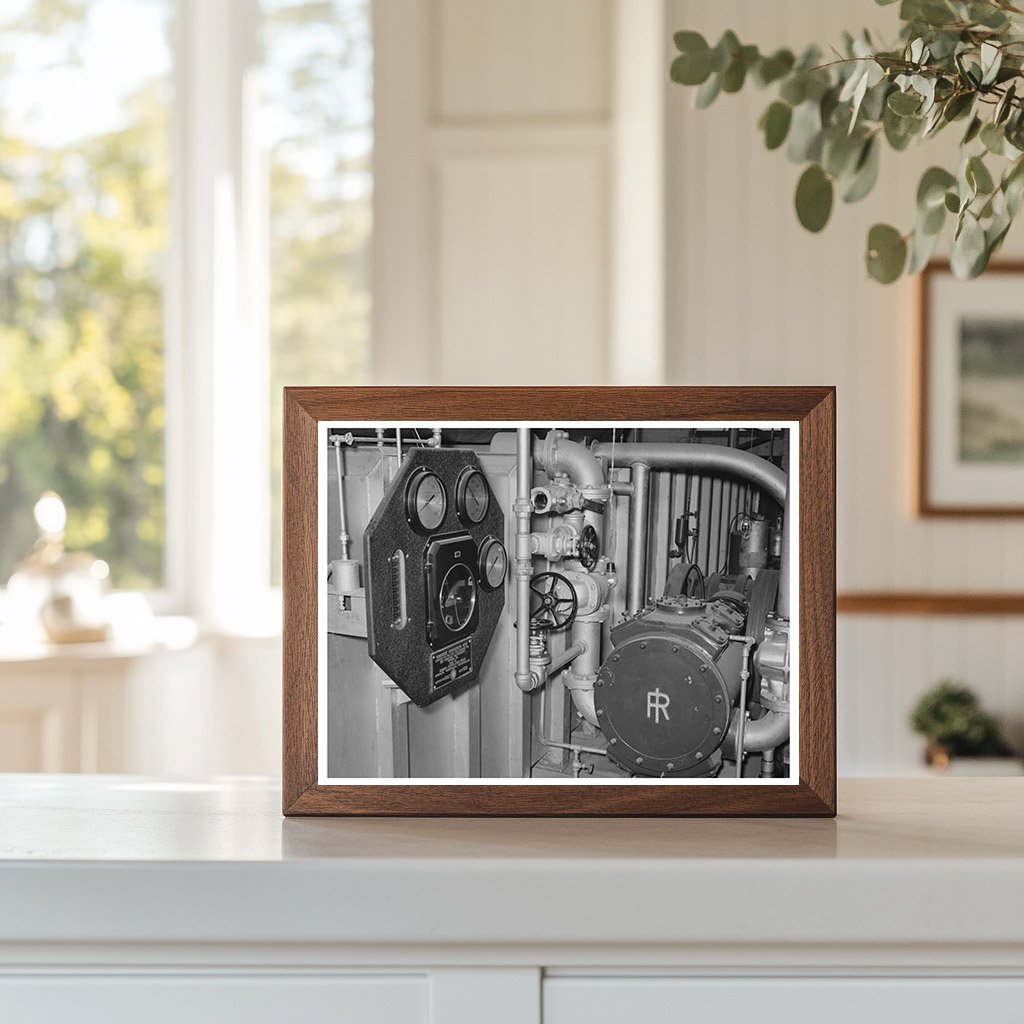 Rice Compressor Gas Treatment in Abbeville Louisiana 1938