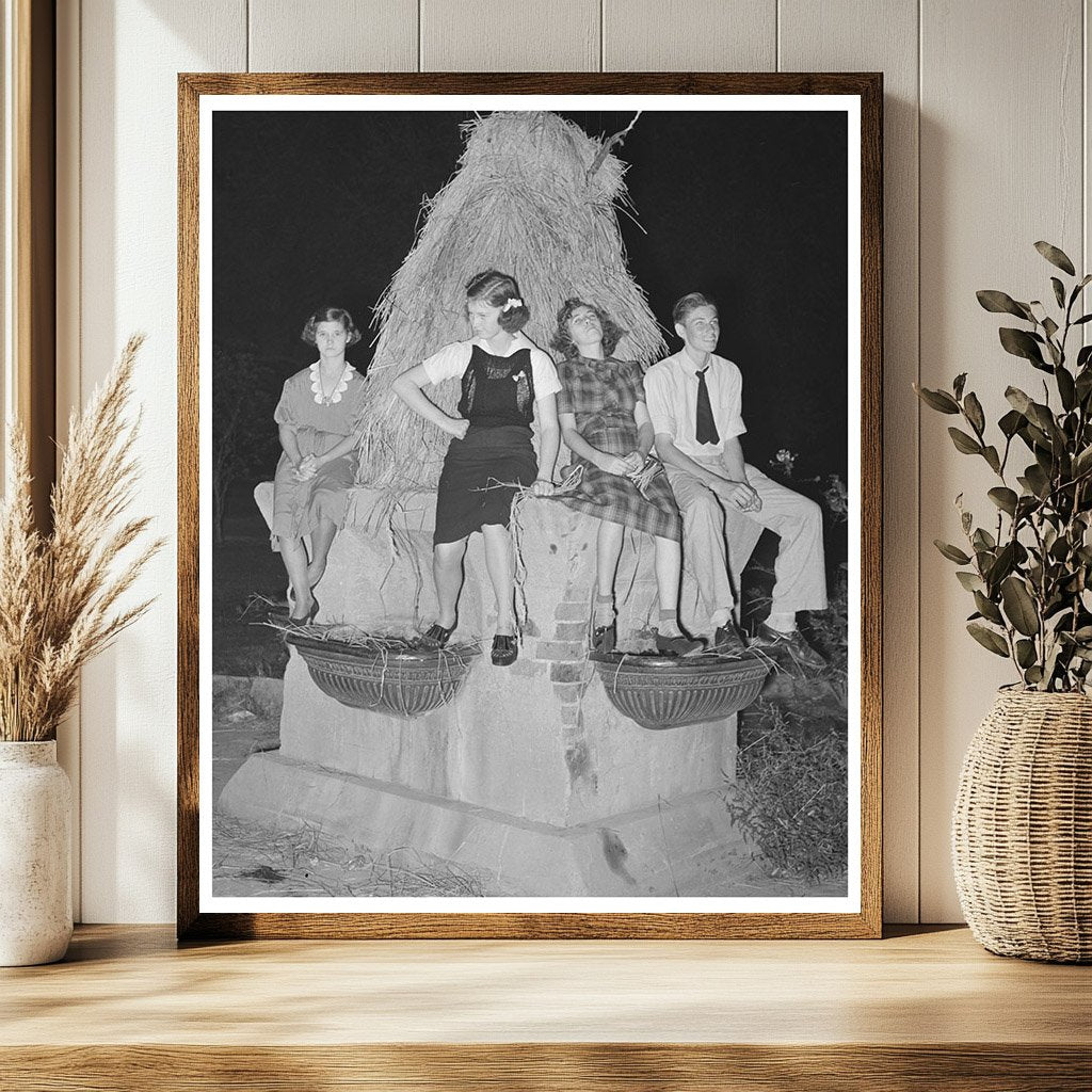 National Rice Festival Night Parade Crowley Louisiana 1938