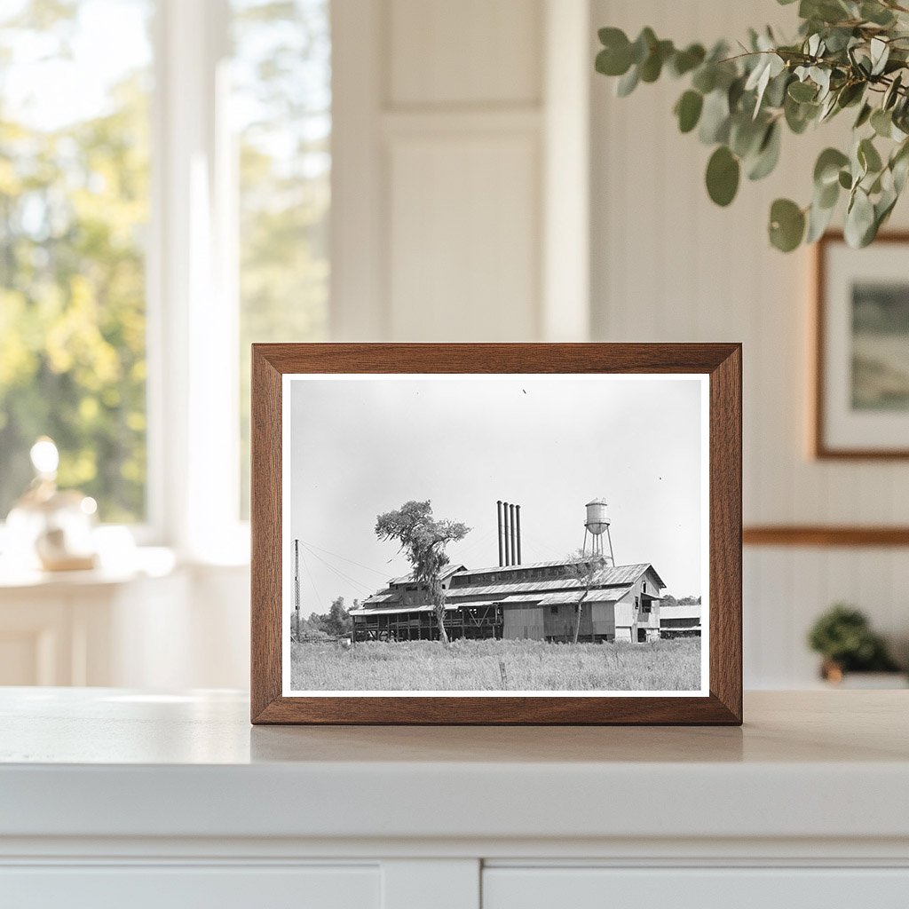 Sorrento Louisiana Lumber Mill October 1938 Image