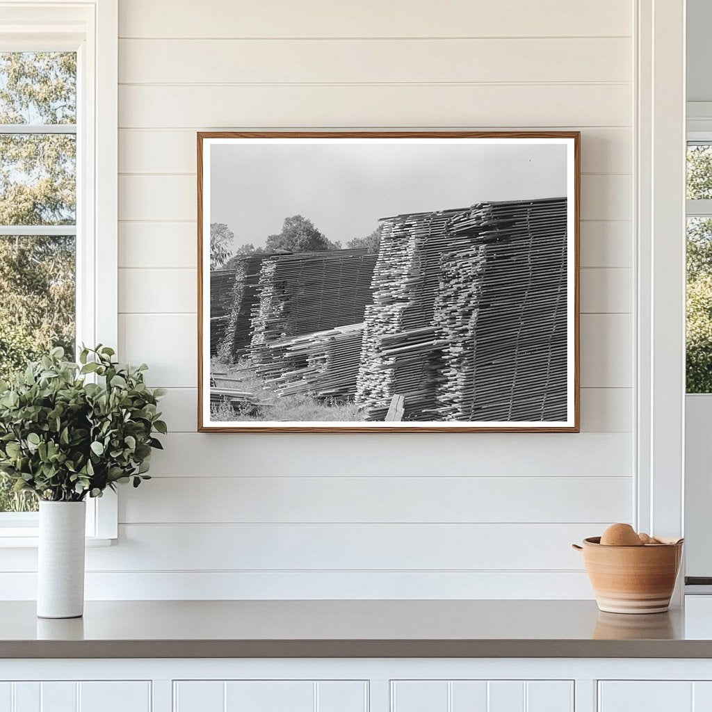 Sorrento Louisiana Lumber Mill October 1938 Photo