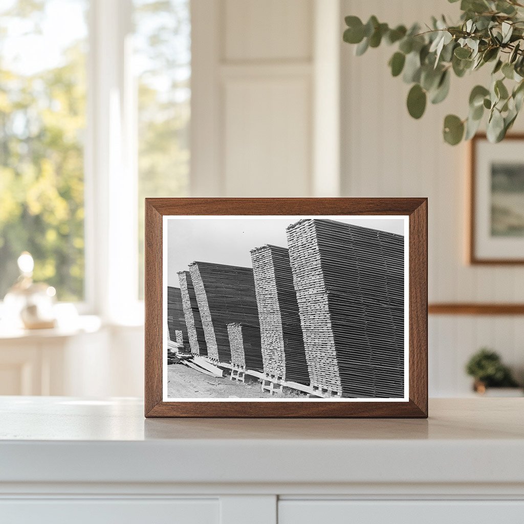 Sawmill Lumber Industry in Sorrento Louisiana 1938