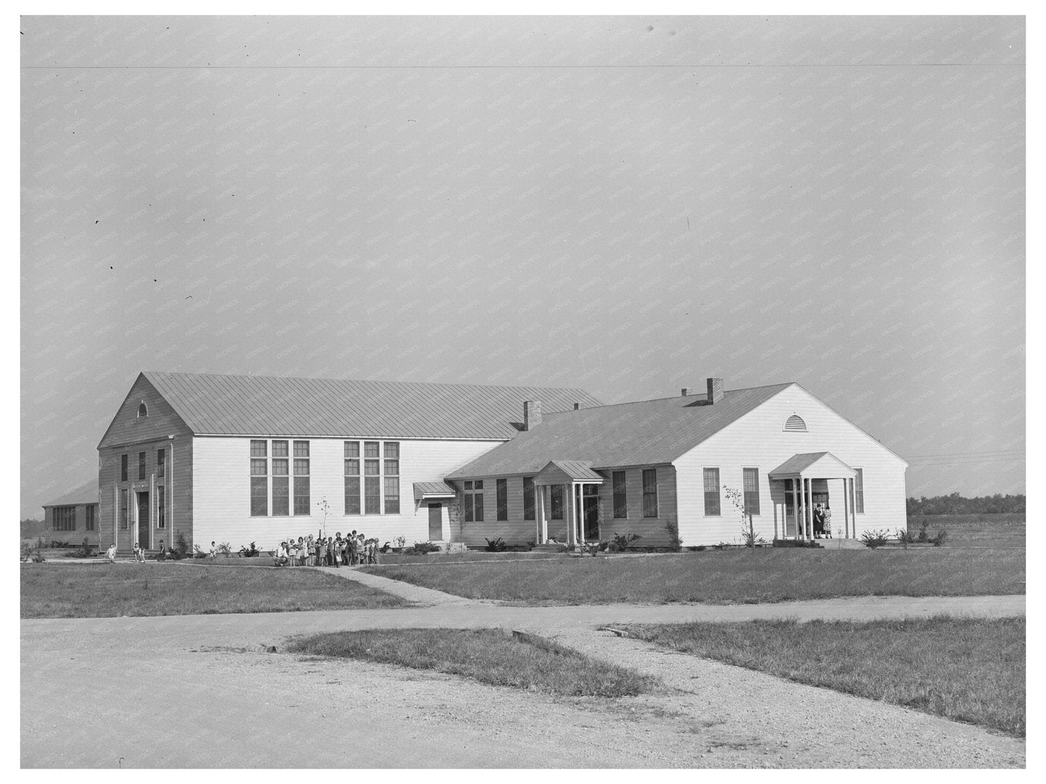 Lake Dick Project Schoolhouse Jefferson County Arkansas 1938