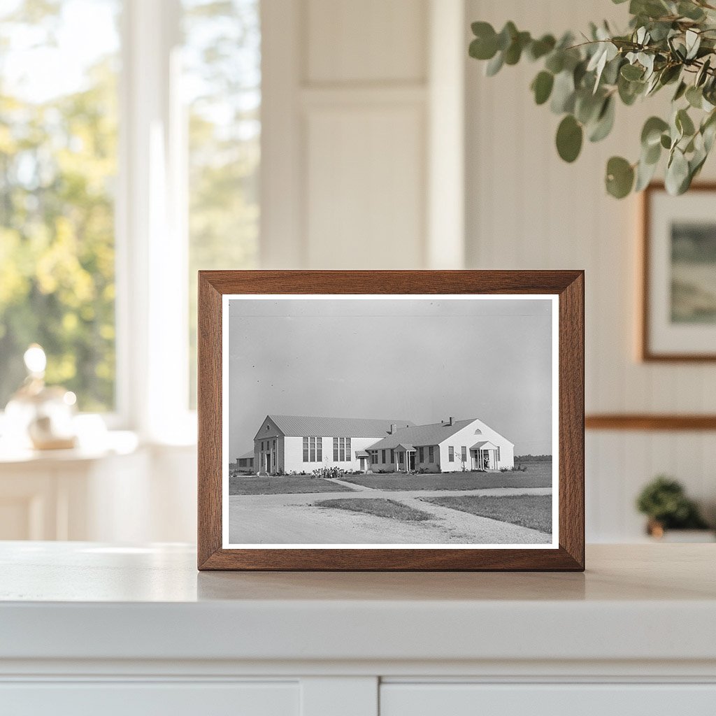 Lake Dick Project Schoolhouse Jefferson County Arkansas 1938