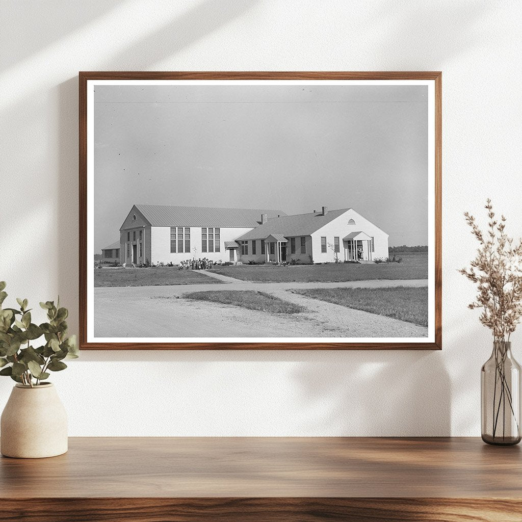 Lake Dick Project Schoolhouse Jefferson County Arkansas 1938