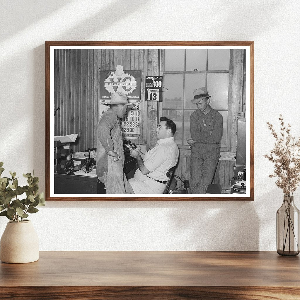 Lake Dick Project Arkansas October 1938 Vintage Image