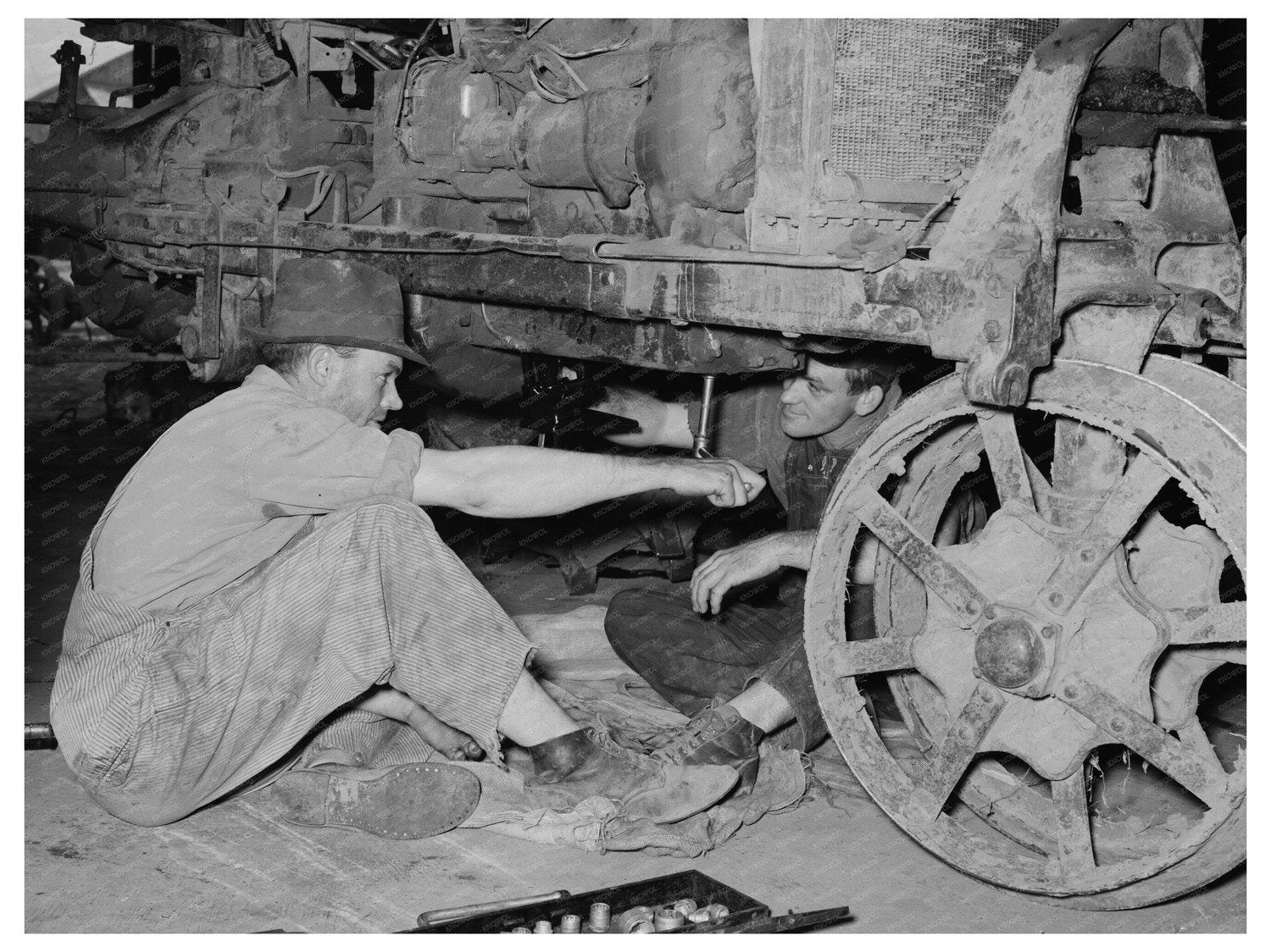 Tractor Operation in Lake Dick Project Arkansas 1938