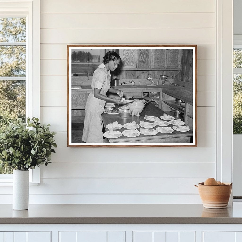 Lunch Preparation for Schoolchildren Arkansas 1938
