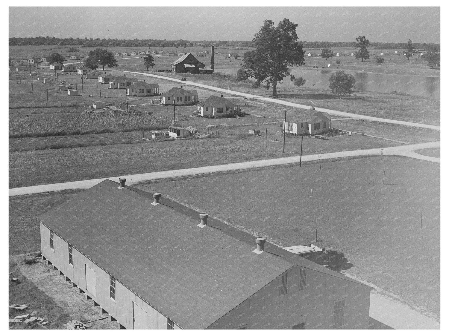 Lake Dick Project Panoramic View Jefferson County 1938
