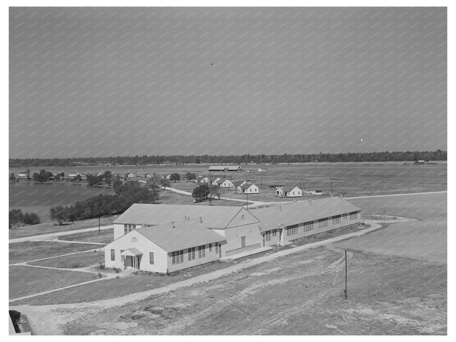 Lake Dick Project Jefferson County Arkansas 1938 Panoramic View