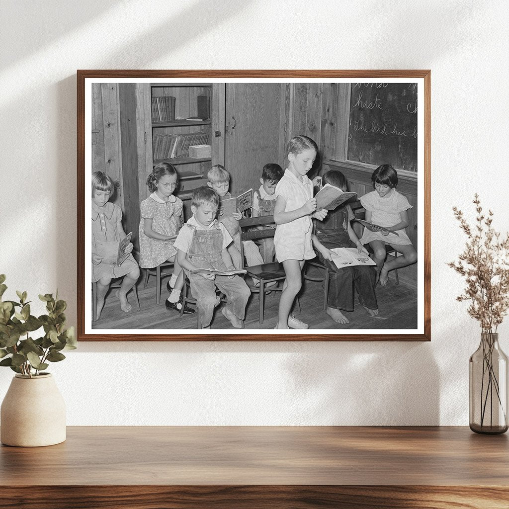 Schoolchildren at Lake Dick Project Jefferson County Arkansas 1938