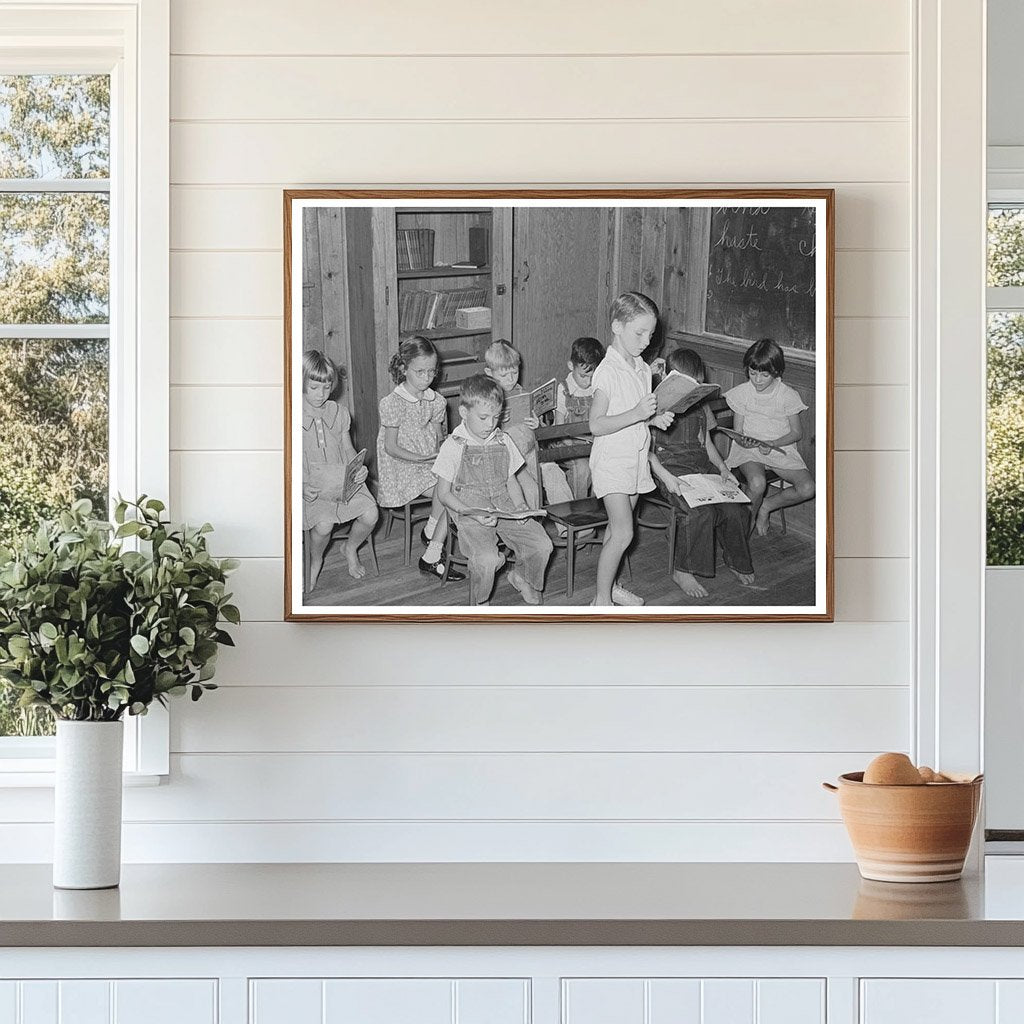 Schoolchildren at Lake Dick Project Jefferson County Arkansas 1938