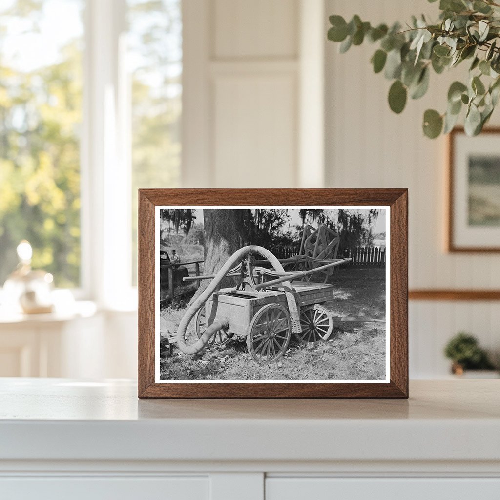 Saint Martinville Fire Engine Vintage Photo circa 1938