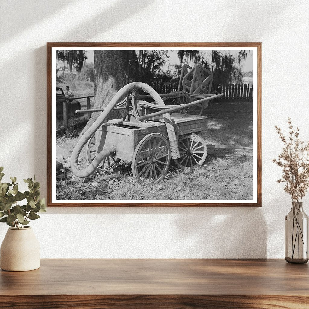 Saint Martinville Fire Engine Vintage Photo circa 1938