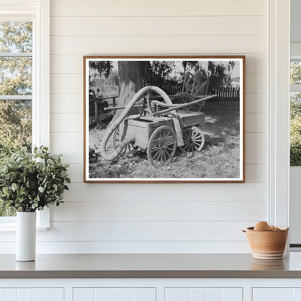 Saint Martinville Fire Engine Vintage Photo circa 1938