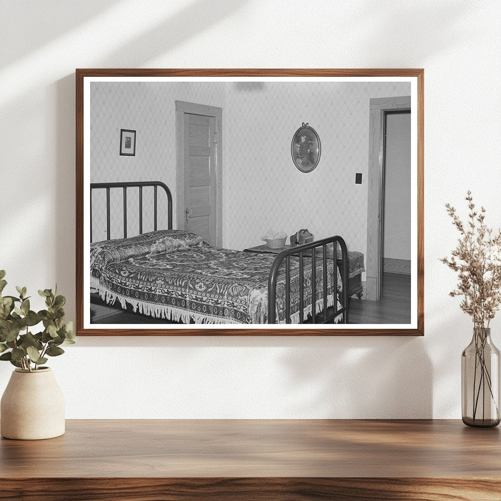 Joseph La Blancs Bedroom Crowley Louisiana 1938