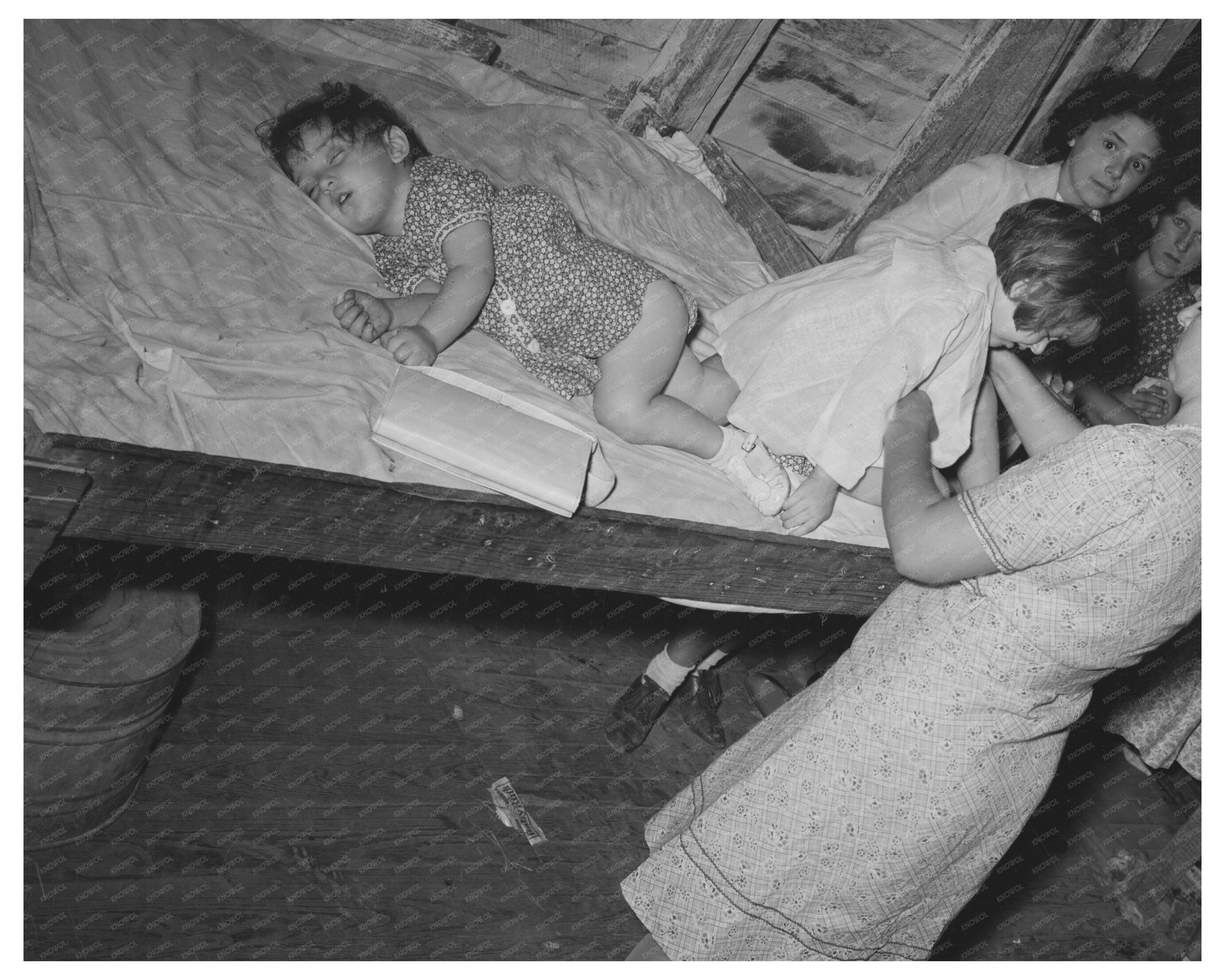 Dance Hall Parental Viewing Area Crowley Louisiana 1938